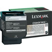 Lexmark [C544] C544X1KG fekete eredeti toner