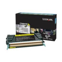 Lexmark [C74x] C748H3YG sárga eredeti toner High Corporate