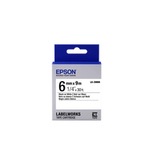 Epson LK-2WBN fehér alapon fekete eredeti címkeszalag