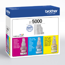 Brother BT-5000 színes eredeti tintapatron multipack (C,M,Y)