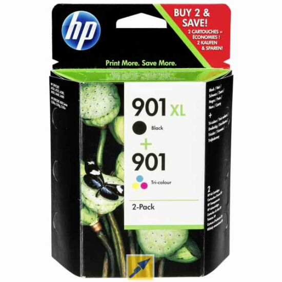 HP SD519AE No.901XL fekete+No.901 színes eredeti tintapatron csomag