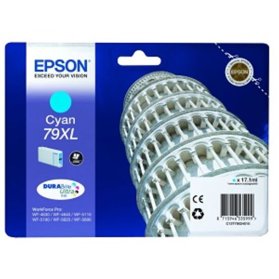 Epson T7902 kék eredeti tintapatron