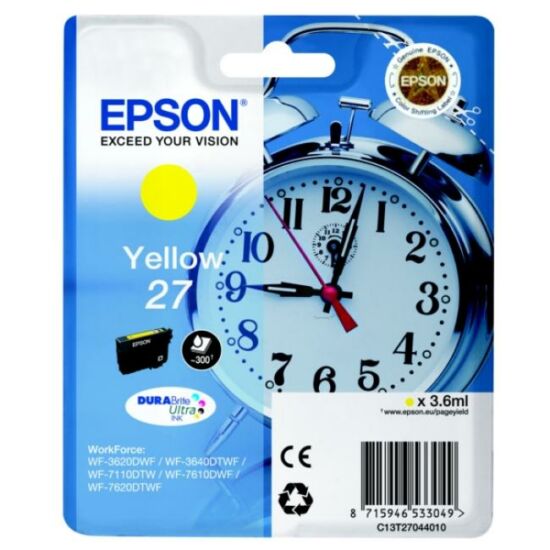 Epson T2704 sárga eredeti tintapatron