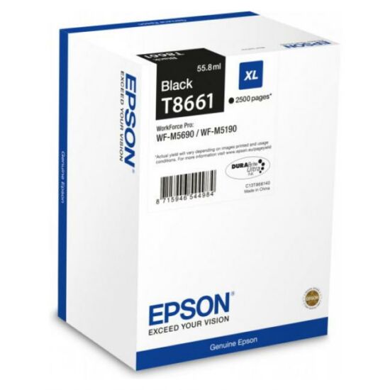 Epson T8661 fekete eredeti tintapatron