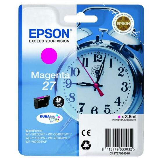 Epson T2703 magenta eredeti tintapatron
