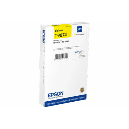 Epson T9074 sárga eredeti tintapatron