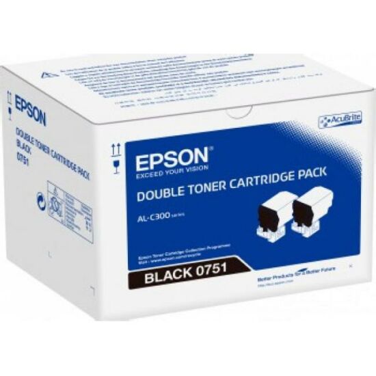 Epson C300 fekete dupla eredeti toner
