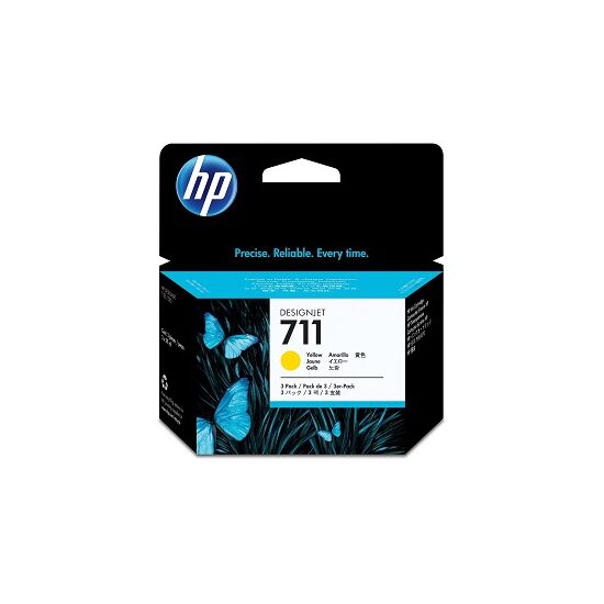 HP CZ136A No.711 sárga eredeti tintapatron csomag
