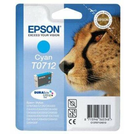 Epson T0712 kék eredeti tintapatron
