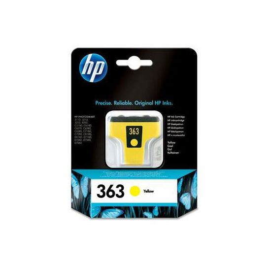 HP C8773EE No.363 sárga eredeti tintapatron