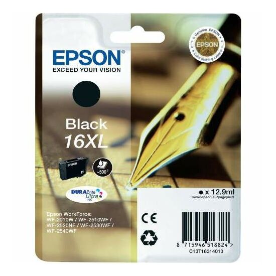 Epson T1631 fekete eredeti tintapatron