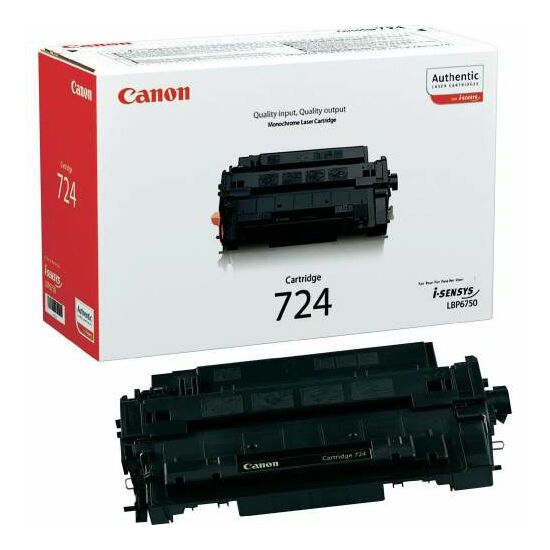 Canon CRG-724B fekete eredeti toner