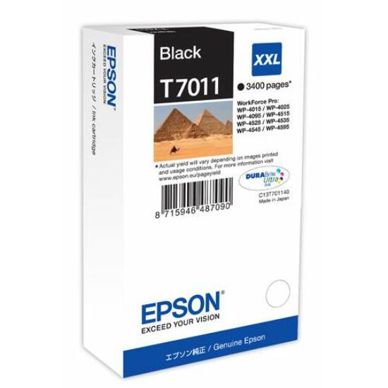 Epson T7011 fekete eredeti tintapatron