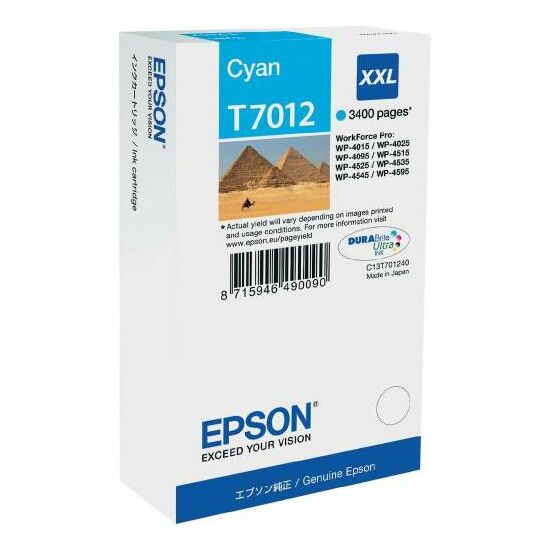 Epson T7012 kék eredeti tintapatron