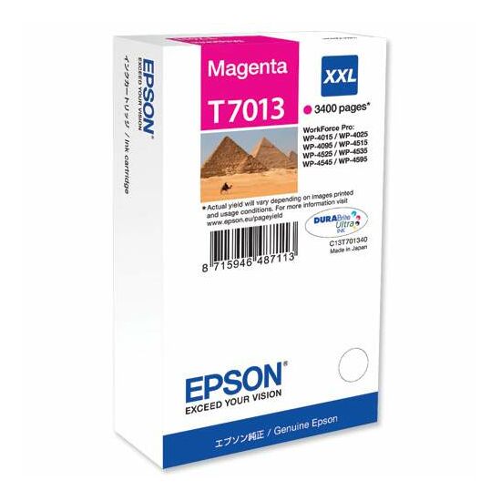 Epson T7013 magenta eredetit tintapatron