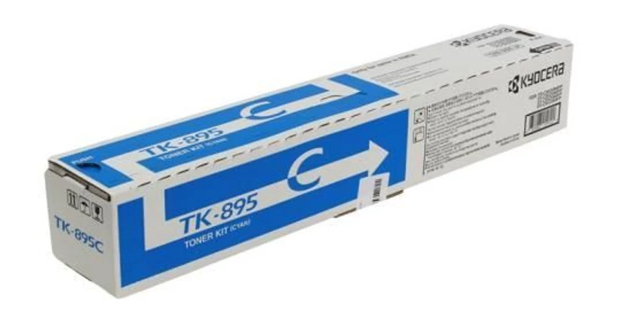 Kyocera TK-895 kék eredeti toner 1T0T2K0CNL