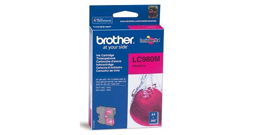 Brother LC980 magenta eredeti tintapatron