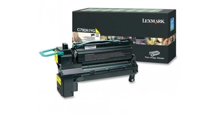 Lexmark [C792,X792] C792A1YG sárga eredeti toner