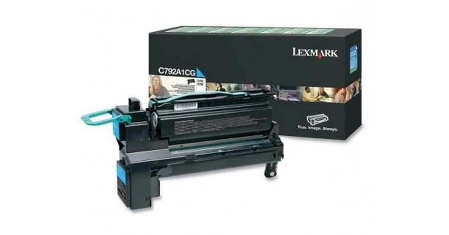 Lexmark [C792,X792] C792A1CG kék eredeti toner