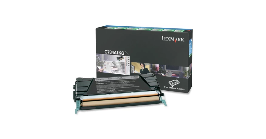 Lexmark [C734,X734] C734A1KG fekete eredeti toner