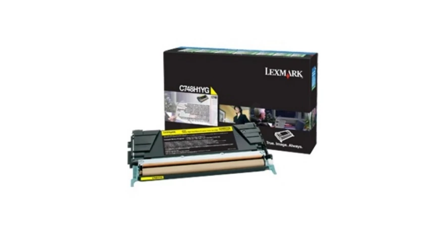 Lexmark [C74x] C748H3YG sárga eredeti toner High Corporate