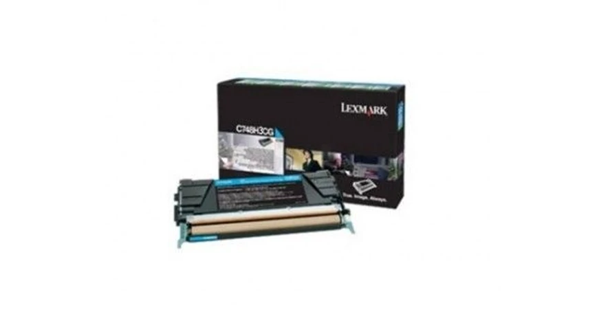 Lexmark [C74x] C748H3CG kék eredeti toner High Corporate