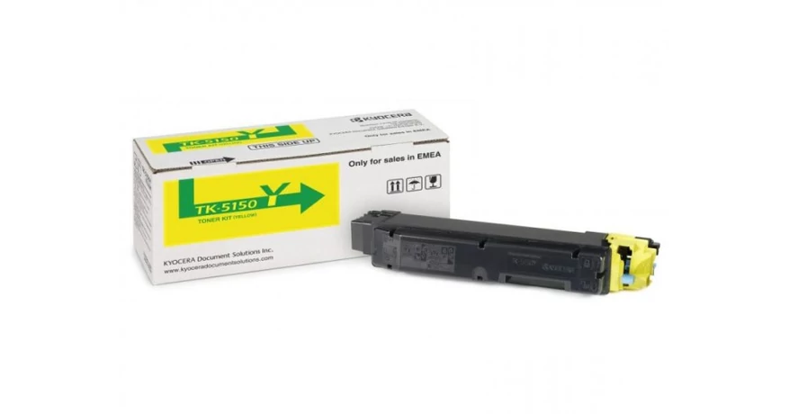 Kyocera TK-5150Y sárga eredeti toner (1T02NSANL0)