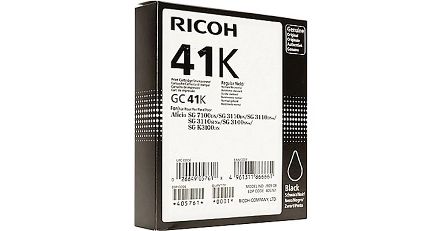 Ricoh SG3110 fekete eredeti gél (405761)