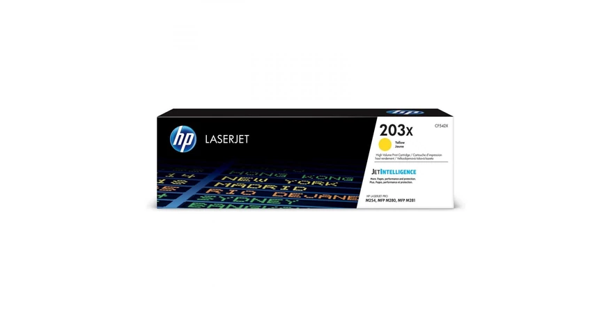 HP CF542X (203X) sárga eredeti toner