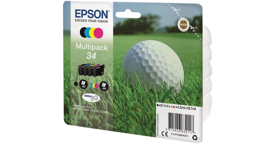 Epson T3466 eredeti tintapatron multipack