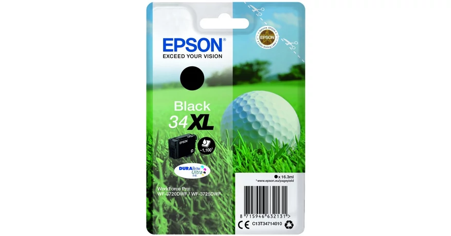 Epson T3471 fekete eredeti tintapatron
