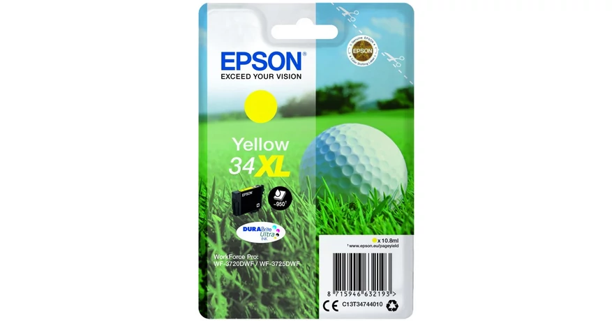 Epson T3474 sárga eredeti tintapatron