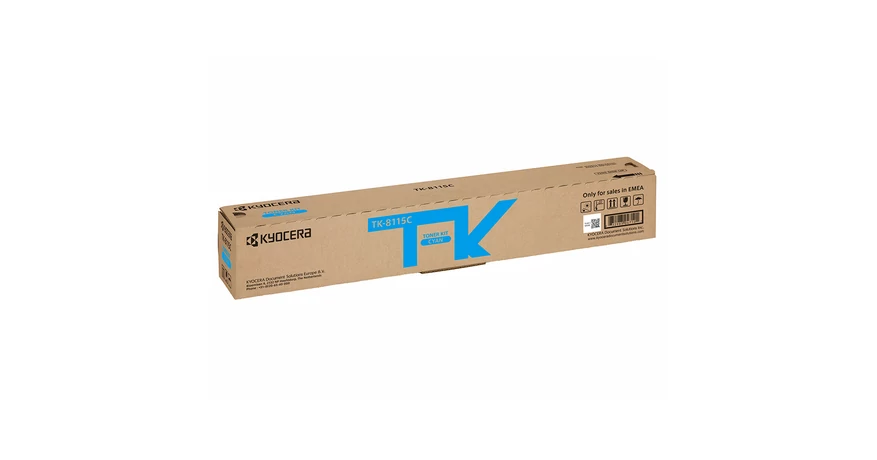 Kyocera TK-8115 kék eredeti toner