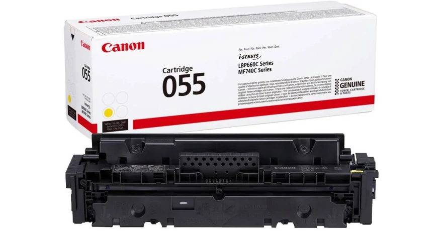 Canon CRG-055 sárga eredeti toner