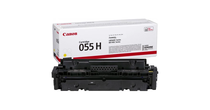 Canon CRG-055H sárga eredeti toner