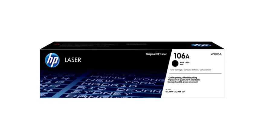 HP W1106A No.106A fekete eredeti toner