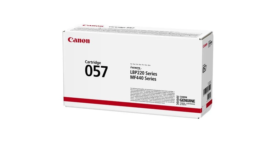 Canon CRG-057 fekete eredeti toner