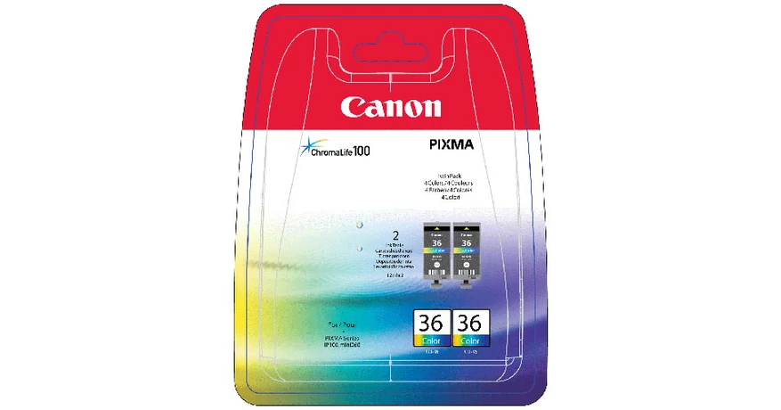 Canon CLI-36 színes eredeti tintapatron duplacsomag