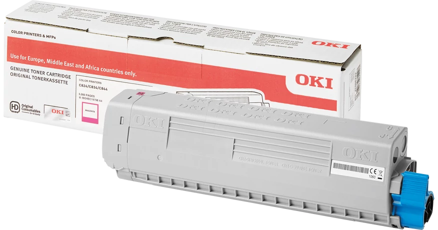 Oki [C824/C834/C844] magenta eredeti toner (47095702)