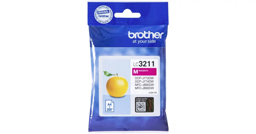 Brother LC3211 magenta eredeti tintapatron
