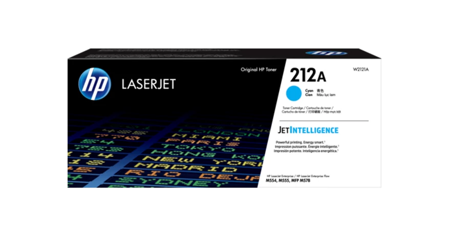HP W2121A (212A) kék eredeti toner