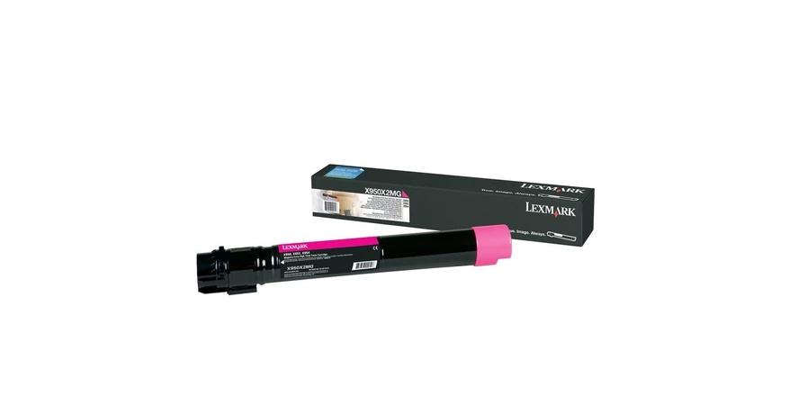 Lexmark [C950] C950X2MG extra nagy kapacitású magenta eredeti toner