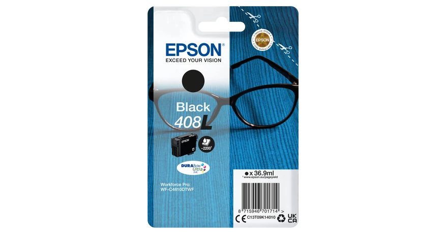 Epson T09K1 (408L) fekete eredeti tintapatron