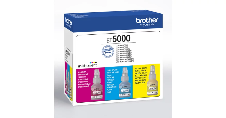 Brother BT-5000 színes eredeti tinta multipack (C,M,Y)