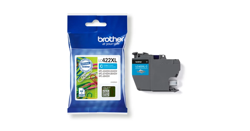 Brother LC422XL kék eredeti tintapatron