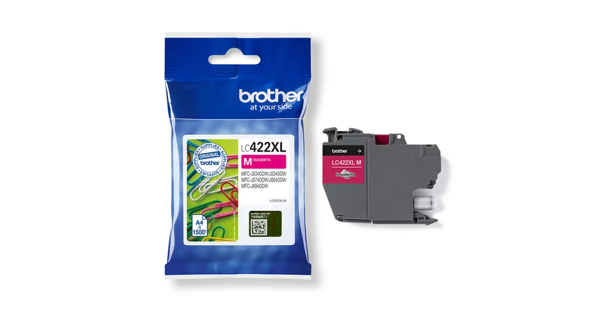 Brother LC422XL magenta eredeti tintapatron