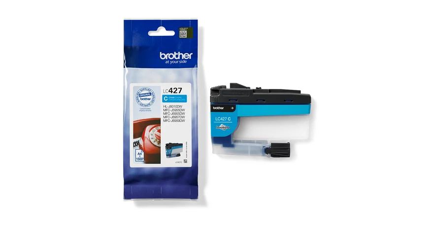 Brother LC427 kék eredeti tintapatron