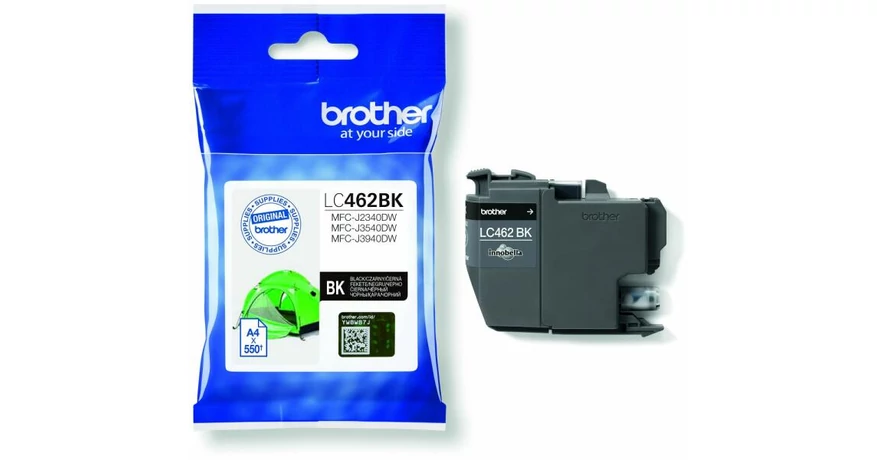 Brother LC462 fekete eredeti tintapatron