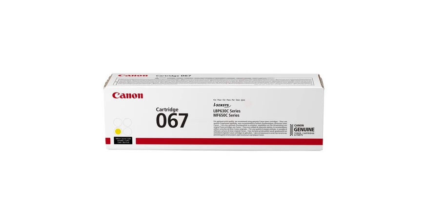 Canon CRG-067 sárga eredeti toner