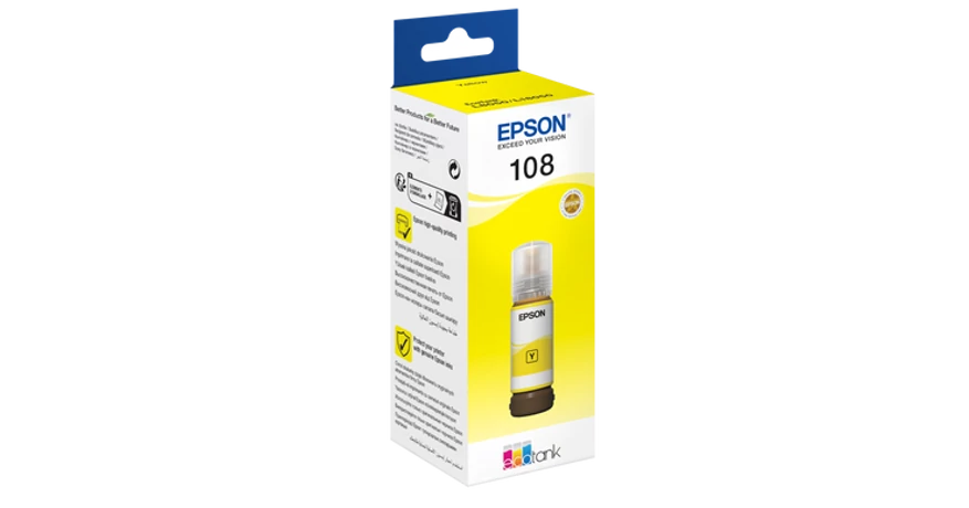 Epson T09C4 (108) sárga eredeti tinta